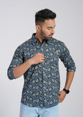 Cotton Printed Full Sleeve Shirt