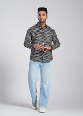 Cotton Printed Full Sleeve Shirt