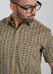Cotton Printed Half Sleeve Shirt