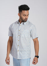 Cotton Printed Half Sleeve Shirt