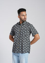 Cotton Printed Half Sleeve Shirt