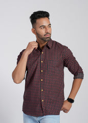 Cotton Printed Full Sleeve Shirt
