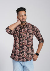 Cotton Printed Full Sleeve Shirt
