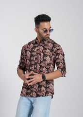 Cotton Printed Full Sleeve Shirt
