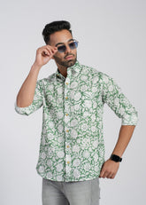 Cotton Printed Full Sleeve Shirt