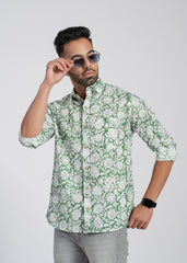 Cotton Printed Full Sleeve Shirt