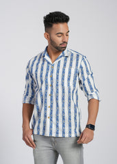 Cotton Printed Full Sleeve Shirt