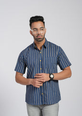 Cotton Printed Half Sleeve Shirt
