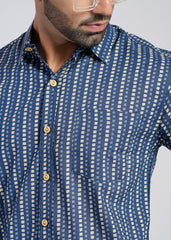 Cotton Printed Half Sleeve Shirt