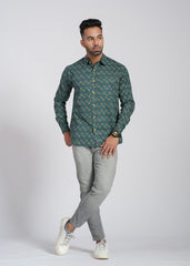 Cotton Printed Full Sleeve Shirt