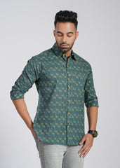 Cotton Printed Full Sleeve Shirt