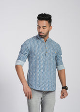 Cotton Printed Full Sleeve Shirt