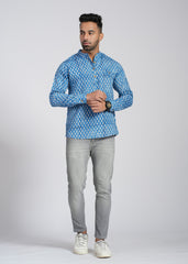 Cotton Printed Full Sleeve Shirt
