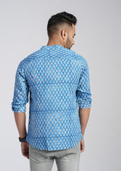 Cotton Printed Full Sleeve Shirt