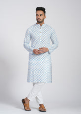 Cotton Printed Full Sleeve Kurtas