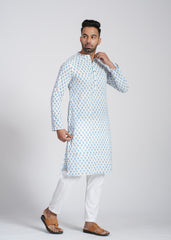 Cotton Printed Full Sleeve Kurtas