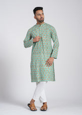 Cotton Printed Full Sleeve Kurtas