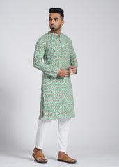 Cotton Printed Full Sleeve Kurtas