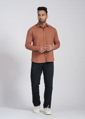 Cotton Flax Full Sleeve Shirt