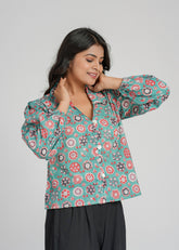 Boheme Block Printed Short Top