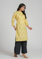 Sunshine Cotton Printed Kurta
