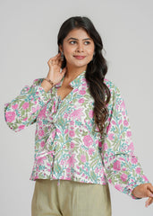 Seraphina Block Printed Short Top