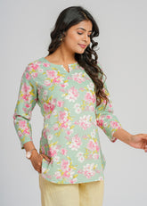 Printed Short Kurti