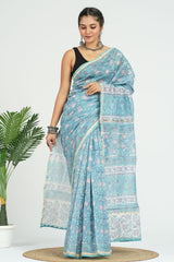 Utsav Chanderi Silk Saree
