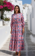 GeoChic Cotton Dress