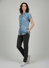 Blue Leaf Cotton top