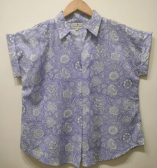 Lavender Petal Cotton Top