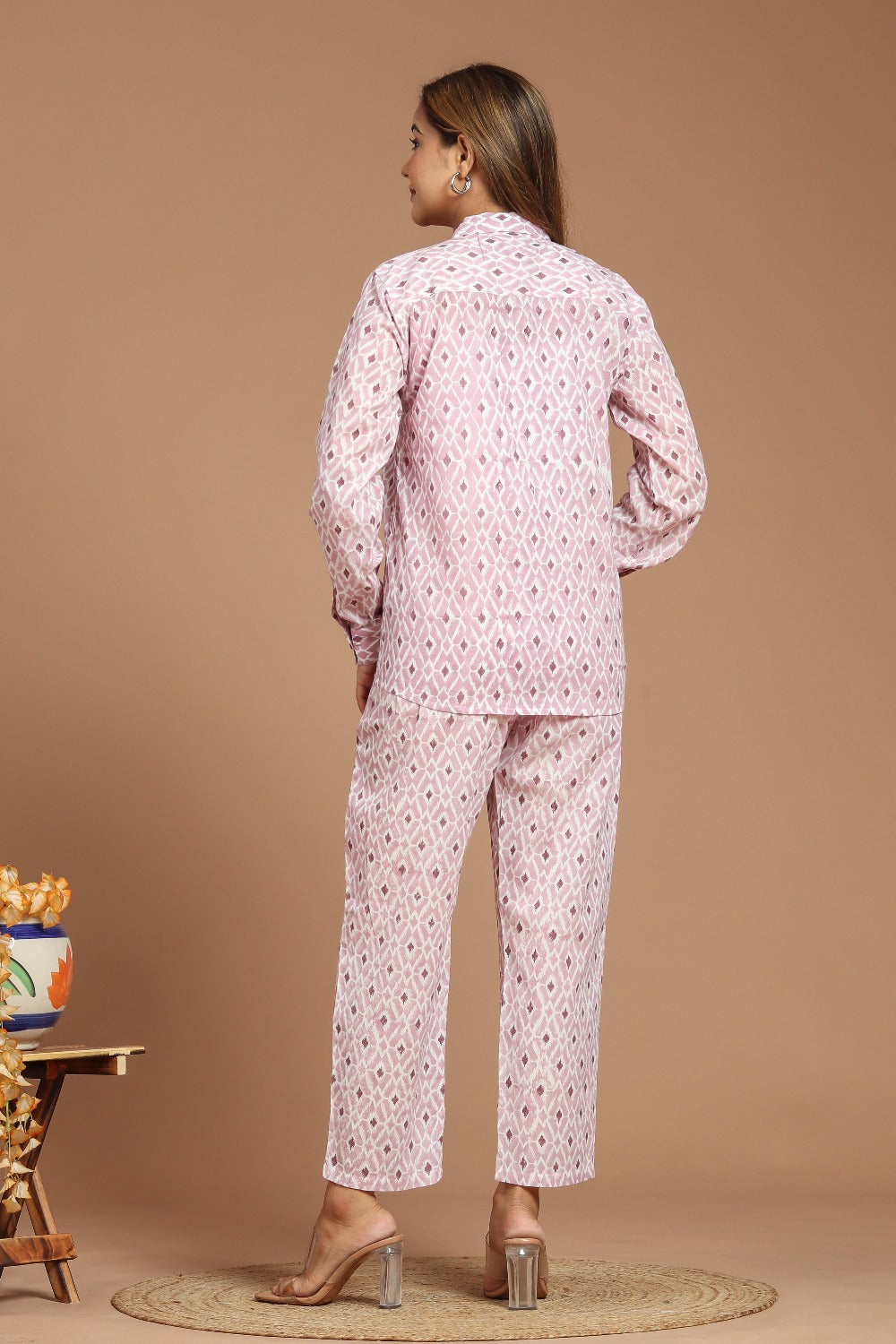 Ikkat Printed Co-Ord Set