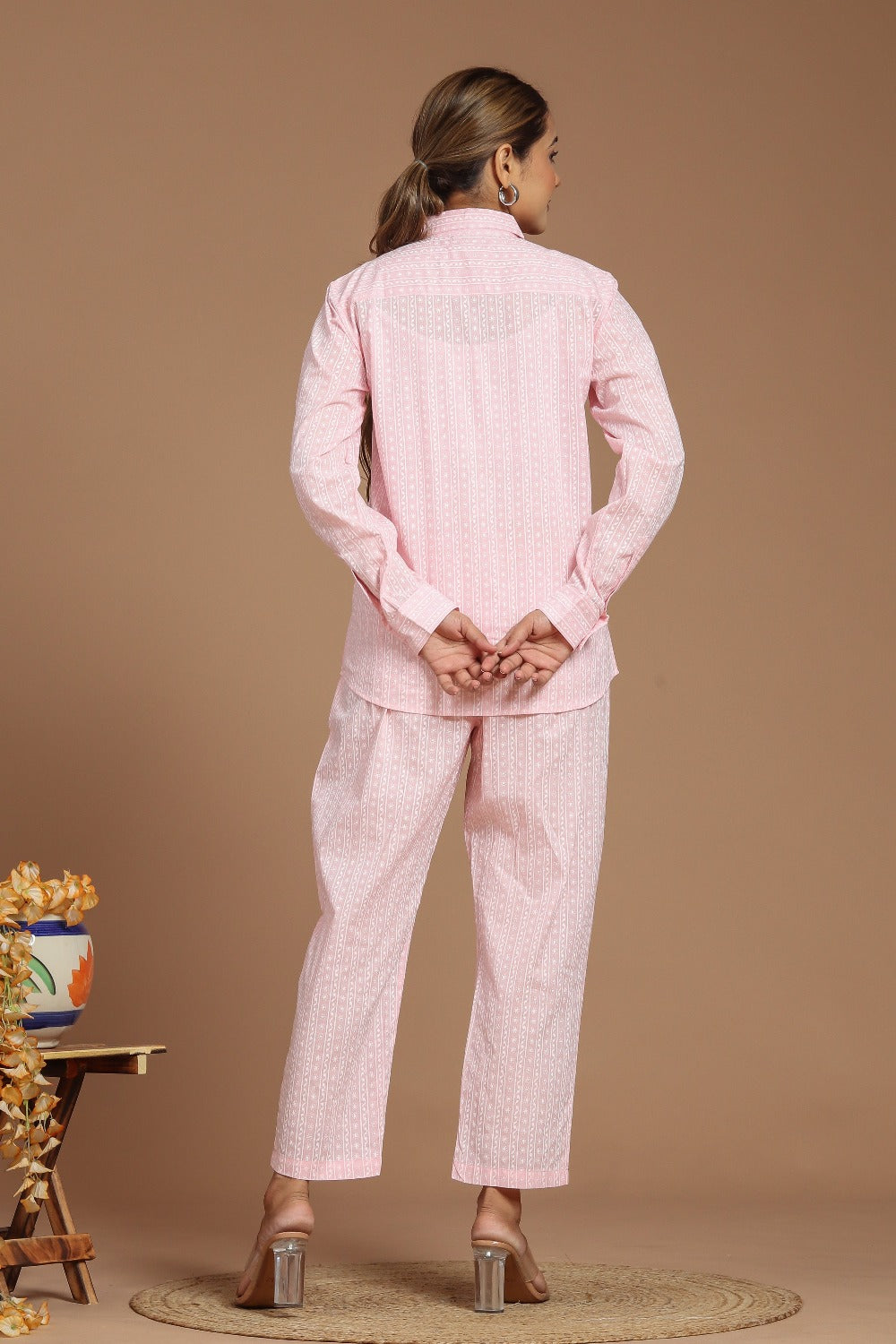 Pink Hues Delight Cotton Co-ord Set
