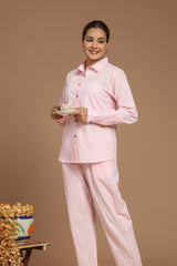 Pink Hues Delight Cotton Co-ord Set