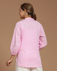 Block Printed Short Kurti