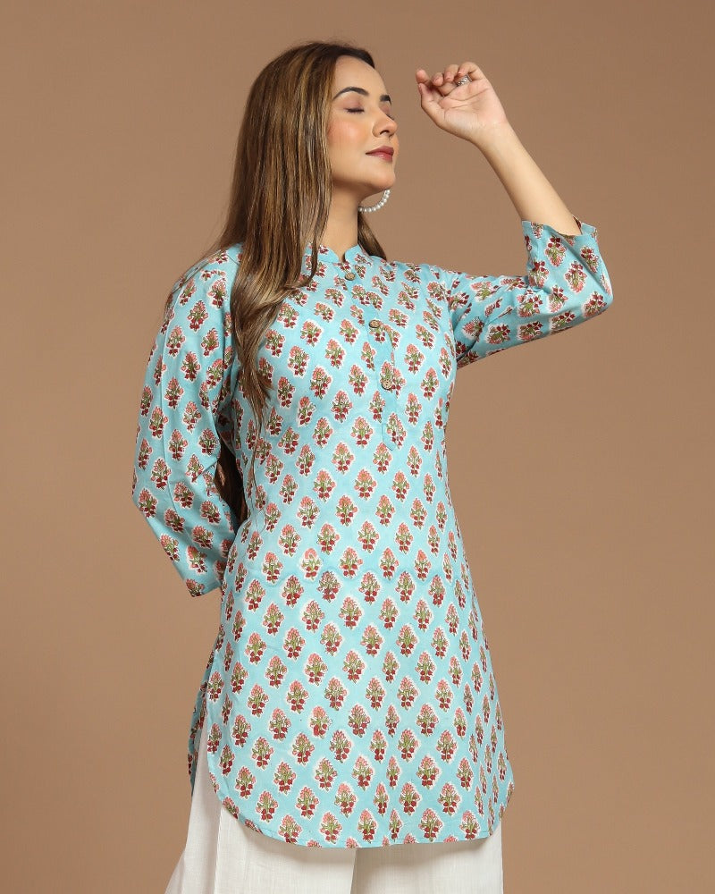 Block Printed Cotton Tunic