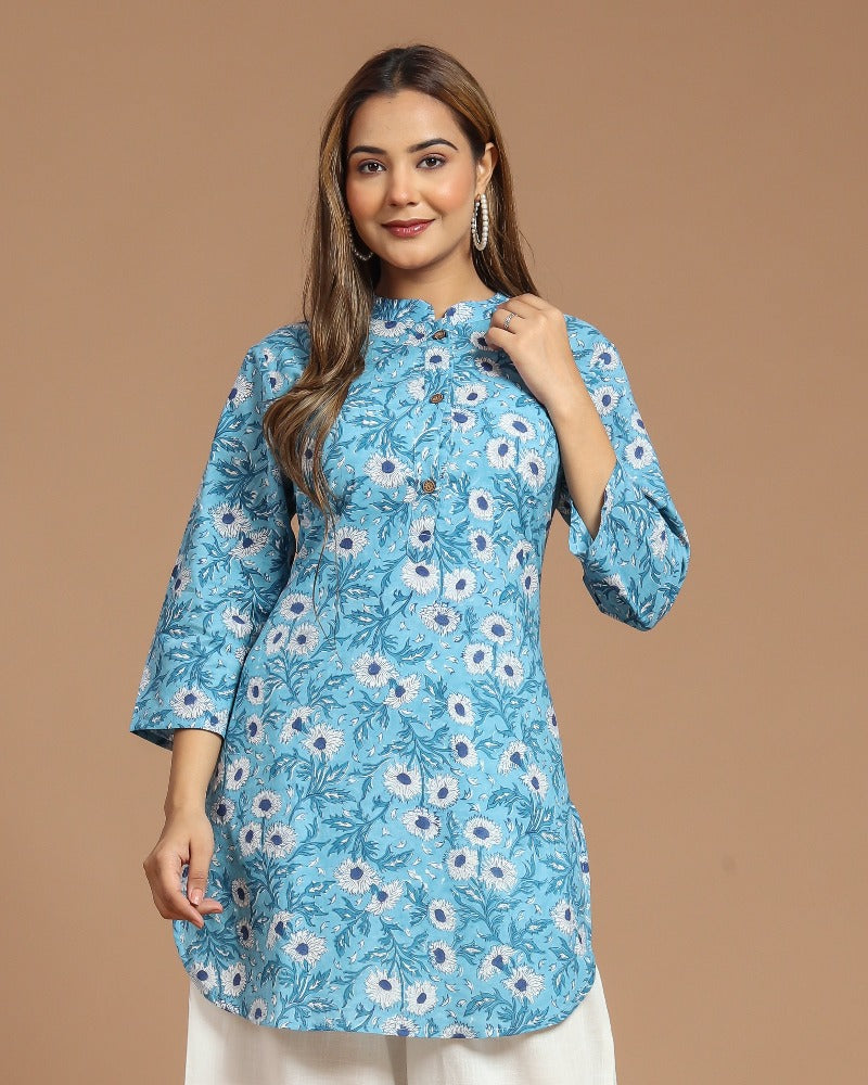 Block Printed Cotton Tunic