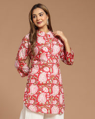 Block Printed Cotton Tunic