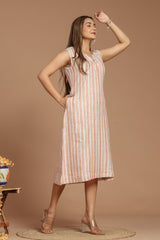 Weaved Linen Dress