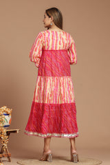 Rani Pink Kota Doria Dress
