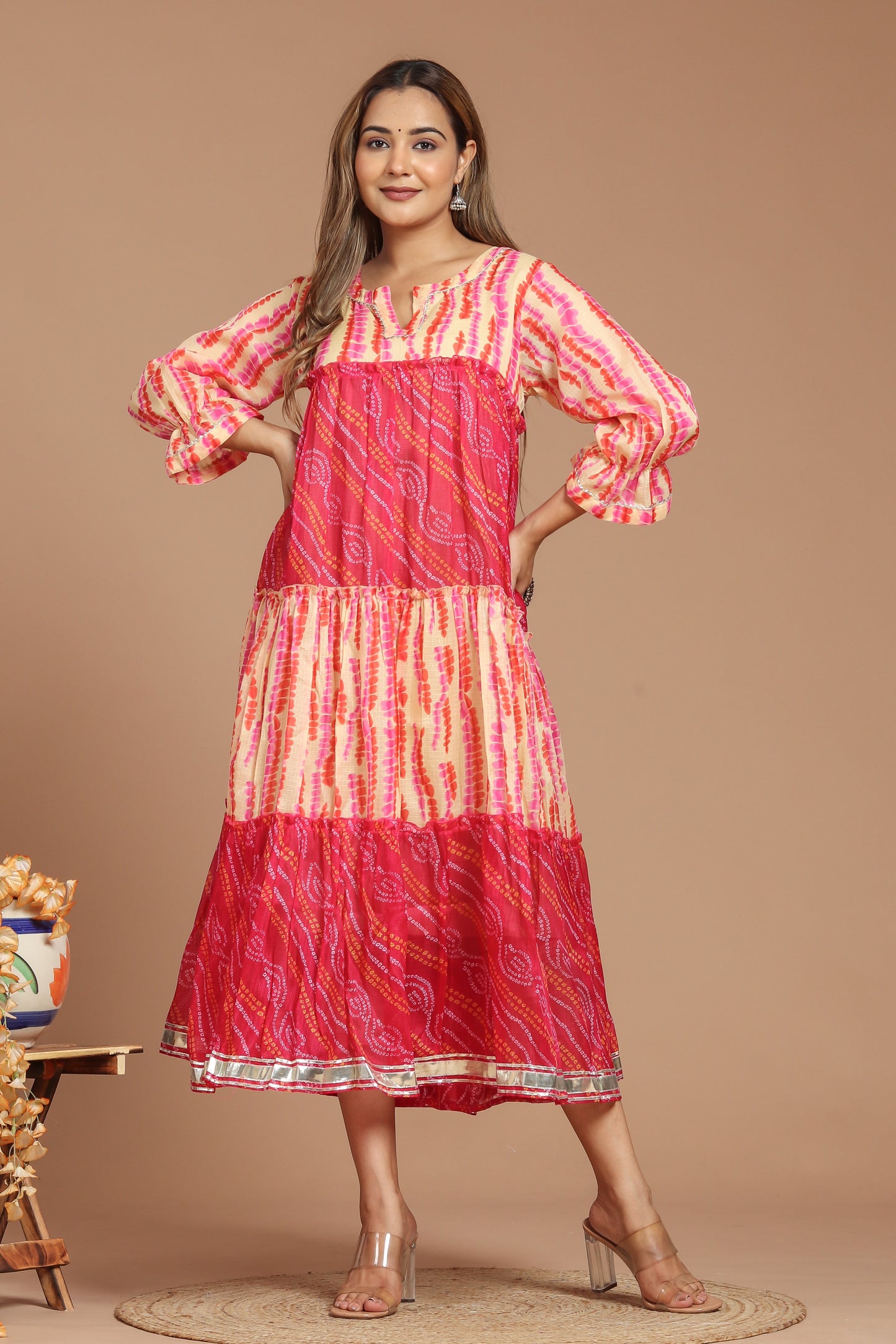 Kota Doria Dress