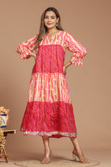 Rani Pink Kota Doria Dress