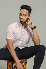 Cotton Printed Half Sleeve Shirt