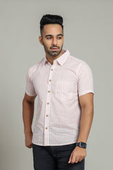 Cotton Printed Half Sleeve Shirt