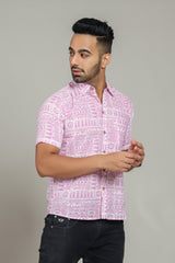 Cotton Printed Half Sleeve Shirt