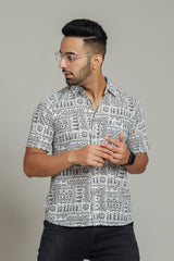 Cotton Printed Half Sleeve Shirt
