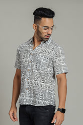Cotton Printed Half Sleeve Shirt