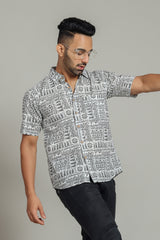 Cotton Printed Half Sleeve Shirt