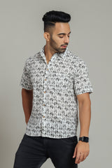 Cotton Printed Half Sleeve Shirt