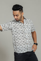 Cotton Printed Half Sleeve Shirt